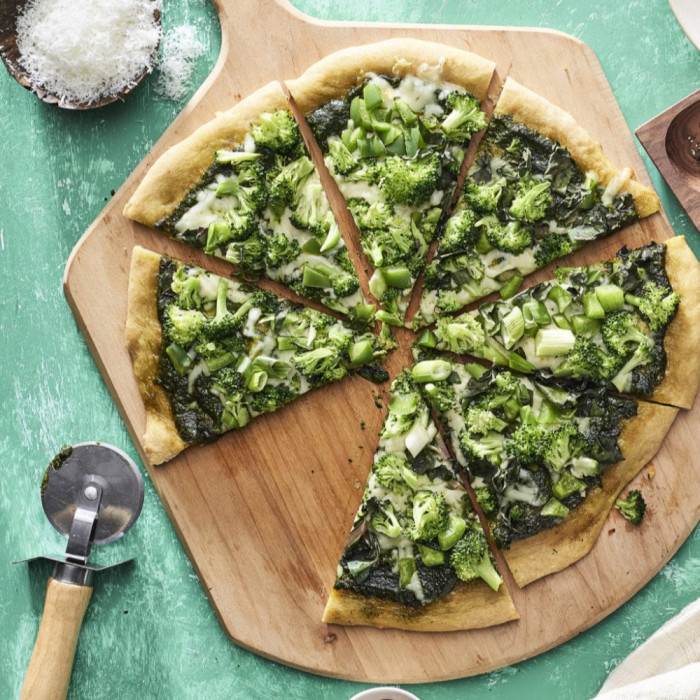 Green Goddess Pizza